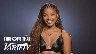 Halle Bailey Dishes on Favorite 'The Little Mermaid' Songs and Thirst Trap Advice for 'This or That'