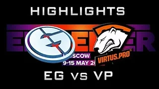 Virtus Pro vs EG (Evil Geniuses) EPICENTER 2016 Game 2 Лучшая игра Русские комментаторы