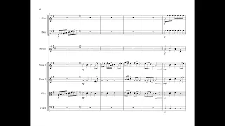 Symphony no. 1 in D minor (with score, Musescore 4)