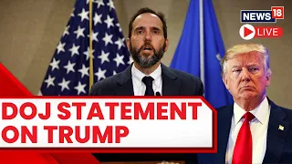 Donald Trump Indictment News LIVE | Special Counsel Jack Smith Describes Gravity Of Trump's Crimes