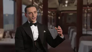 Murder on the Orient Express: Sergei Polunin Behind the Scenes Movie Interview | ScreenSlam