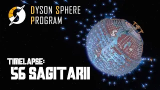 56 Sagitarii - Time Lapse - Dyson Sphere Program