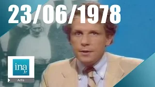 20h Antenne 2 du 23 juin 1978 - La peine de mort en France | Archive INA