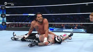 Rey Mysterio vs Santos Escobar - Dominik Interferes - WWE Smackdown 3/22/24 (Full Match)