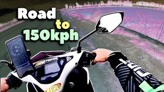 Yamaha Aerox Top Speed Serye | Road To 150kph | Ep3