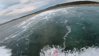 Surf POV, GoPro Hero 7 Black Spot X on the reef.