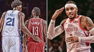 Joel Embiid Claims To Be Better Than James Harden! Carmelo Anthony Traded to Chicago