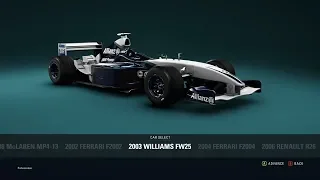 F1 2018 - 2003 Williams FW25 at Bahrain Short GP