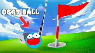 Oggy And Jack Is In Danger | Escape The Golf Course Obby in Roblox