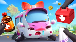 🤧Sneezing Outburst! | Super Ambulance Song🚑| Kids Songs | Monster Truck | BabyBus