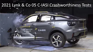 2020-2022 Lynk & Co 05 C-IASI Crashworthiness Tests (Small Overlap Crash Test + More)