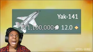 STOCK Yak-141 GRIND Experience 💀💀💀 Absolute MADNESS at TOP TIERS!