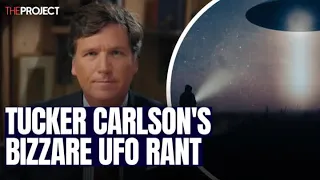 Tucker Carlson Goes On Bizzare UFO Rant