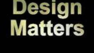 Design Matters...the trailer