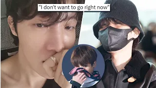 JHope BEGS "No, Im Scared"! Jung Kook CRIES Over JHopes FINAL BYE & Driving To Camp? NEWS POSTS ALL