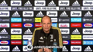 Conferenza Allegri pre Spezia-Juve: "Chiesa out. Io nervoso? Sui numeri non si discute"