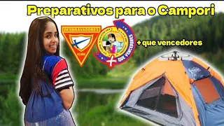 PREPARATIVOS PRO CAMPORI/ ACAMPAMENTO 🏕 * + que vencedores