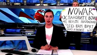 TV-Protest: Journalistin will Russland nicht verlassen