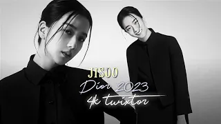 Jisoo "Dior 2023" 4k twixtor clips  ﹙★﹚ For editing
