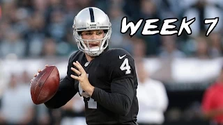 NFL Week 7 - Is Derek Carr the Future?