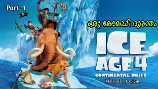 Ice Age -4 | Continental Drift | Malayalam Movie Explain | Part-1 | Cinima Lokam..