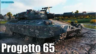 Колобанов, 11к урона ✅ World of Tanks Progetto 65 лучший бой