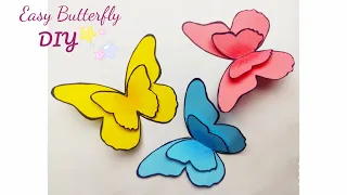 How to make DIY Butterfly /Easy / #shorts #youtube  #myshaelma #craft #diy