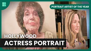 Painting Hollywood Star Laura Linney - Portrait Artist of the Year - S05 EP10 - Art Documentary