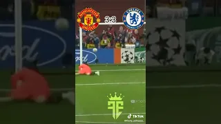 Mu VS CHELSEA PENALTY SHOOTOUT FINAL UCL 2008 MOSCOW🔥