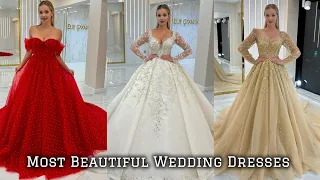 MOST BEAUTIFUL SIMPLE WEDDING DRESSES IN 2024