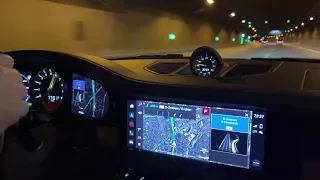 992 GT3 Touring Sound | My friend drives his Porsche on the German Autobahn