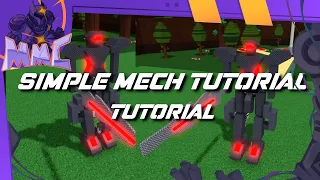 Simple Mini Mech Tutorial | BUILD A BOAT FOR TREASURE