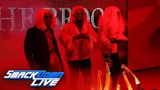 The New Day dress as The Brood in an Attitude Era Halloween tribute: SmackDown LIVE, Oct. 30, 2018