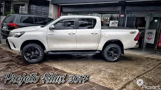 Projeto - Hilux srv 2017 - Lift 1" #ativa4x4