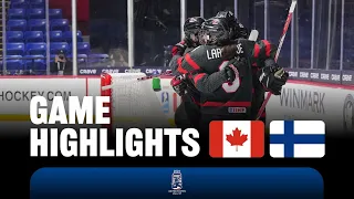 Highlights: Canada vs Finland | 2024 #WomensWorlds