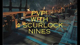 Skull And Bones: PvP With Scurlock's Long Nines x4