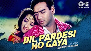 Dil Pardesi Ho Gaya - Lofi Mix | Kachche Dhaage | Ajay Devgn |Lata Mangeshkar, Kumar Sanu |90's Hits