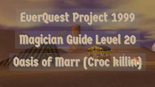 Everquest Project 1999 (Green Classic) Pet Guide for Magician (Oasis of Marr killin crocs)