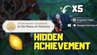 HIDDEN ACHIEVEMENT "In the Name of Anfortas" and 5 CHESTS in Sumeru | Genshin Impact