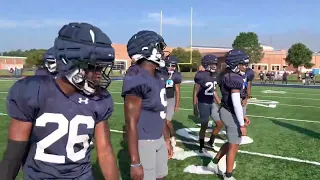 Jackson State DB Tackling Drills get INTENSE