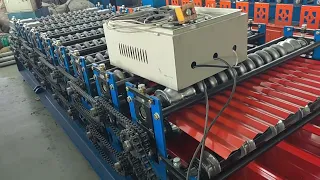 roof sheet roll forming machine