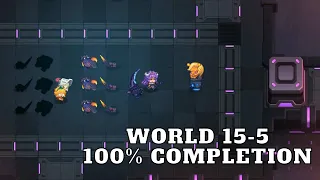 Guardian Tales | World 15-5 (Normal) 100% Completion | Central Control Room