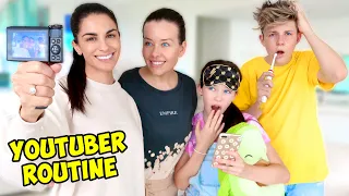 *REAL* YOUTUBER MORNING ROUTINE!! The Empire Family