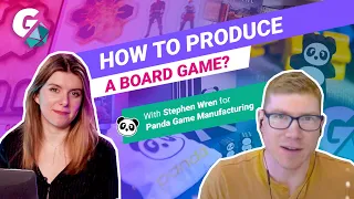 [ENG] How to produce a game? 🖨  With Stephen Wren, from Panda Game Manufacturing | Game On Tabletop