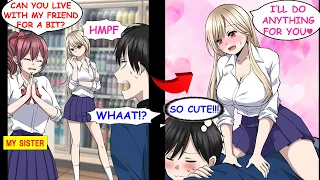 Asked by My Sister to Live with Her Runaway Badass Friend...【RomCom】【Manga】