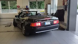 Mercedes Benz SL 600 R129 cold start