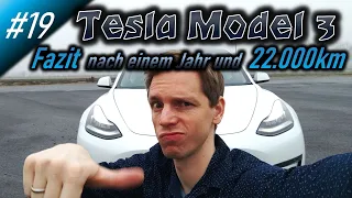 #19 Fazit nach einem Jahr und 22.000km + Verbrauch | Tesla Model 3 Long Range (2021)