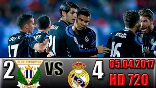 Leganes 2 - 4 Real Madrid All Goals and Highlights !!! HD