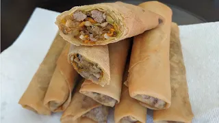 LES MEILLEURS ROULEAUX IMPÉRIAUX - RECETTE SIMPLE ET FACILE - HOP DANS LE WOK