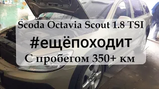 SKODA OCTAVIA SCOUT 1.8 TSI с пробегом 350+ | Осмотр перед покупкой